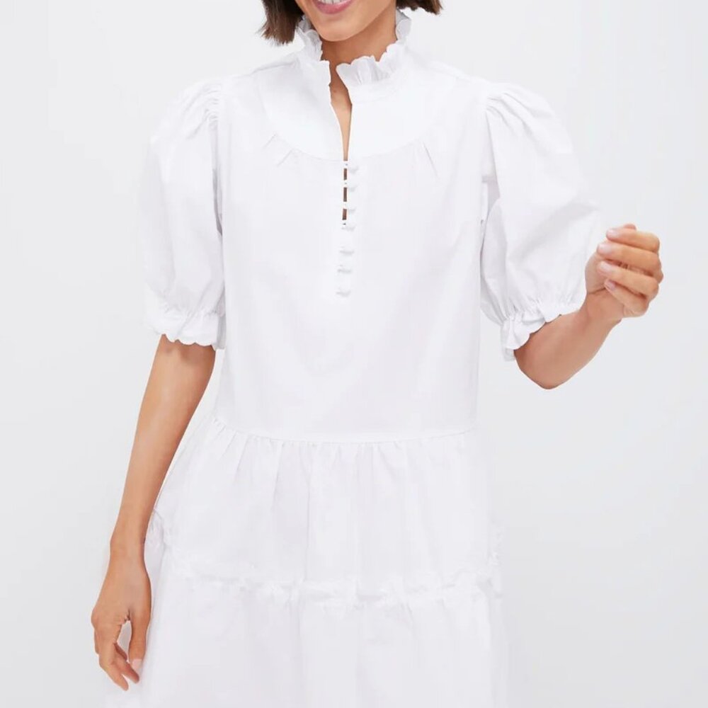 Tuckernuck White Selena Mini Dress